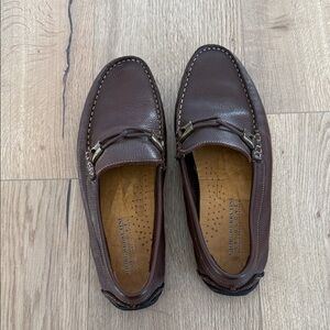 Giorgio Brutini Men's Brown Slip-On Loafers